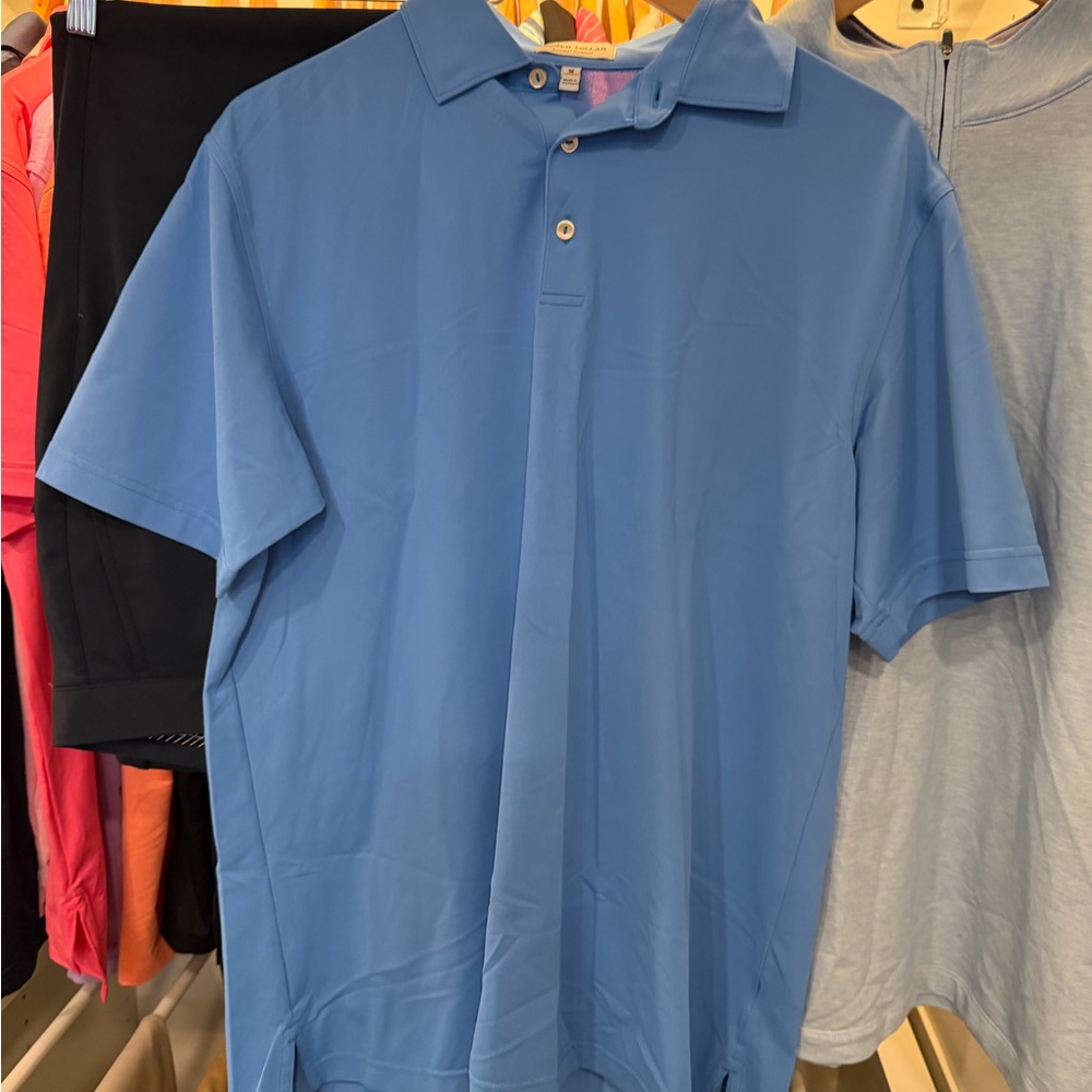 Peter Millar Sky Blue Polo Shirt